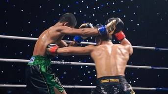 Tung đòn chuẩn xác, Trần Văn Thảo hạ knock-out võ sĩ người Thái Lan