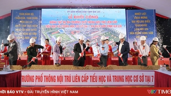 Phó Thủ tướng Hồ Quốc Dũng dự lễ khởi công trường học vùng biên giới Gia Lai
