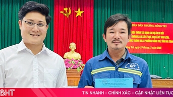 Người dân Tân Phúc Thành vui mừng khi sắp được an cư trên vùng đất mới