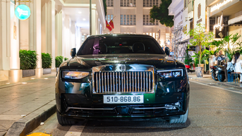 Rolls-Royce Ghost Series II đầu tiên Việt Nam, màu sơn đắt hơn 1 chiếc VF 3