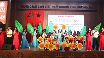 Hội diễn văn nghệ ngành Giáo dục phường Ea Kao kỷ niệm ngày Nhà giáo Việt Nam