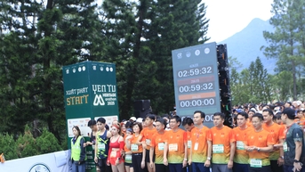 Gần 3.000 runner tranh tài tại Yên Tử Heritage Marathon 2025