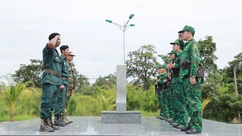 និមិត្តរូបនៃសាមគ្គីភាព និងមិត្តភាពនៅព្រំដែនមាតុភូមិ...