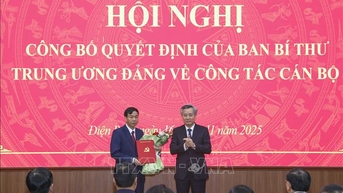 តែងតាំងសមមិត្ត Le Van Luong កាន់តំណែងជាលេខារងគណៈកម្មាធិការបក្សខេត្ត Dien Bien