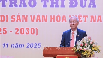 Phó Giáo sư, Tiến sĩ Đỗ Văn Trụ tái đắc cử Chủ tịch Hội Di sản Văn hóa Việt Nam