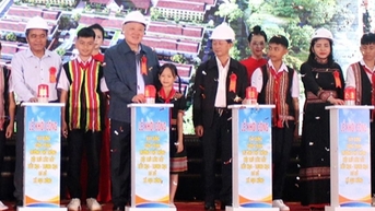 Khởi công xây dựng 4 trường nội trú ở biên giới hơn 600 tỷ đồng