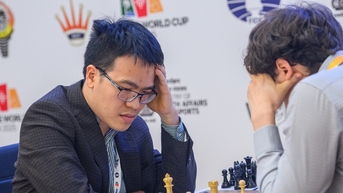 Lê Quang Liêm dừng chân tiếc nuối tại vòng 5 World Cup cờ vua 2025