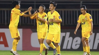 CLB bóng đá nữ TPHCM giành vé vào tứ kết Cúp C1 châu Á