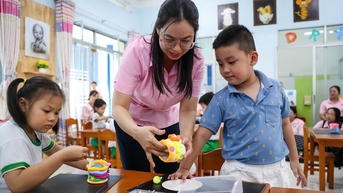 Số hóa trường mầm non ở siêu đô thị TP.HCM