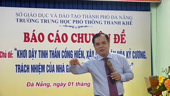 Người thầy truyền cảm hứng từ những điều giản dị