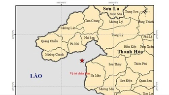 គ្រោះរញ្ជួយដីកម្រិត ៣.៩រ៉ិចទ័រ មួយទៀតនៅជិតព្រំដែនវៀតណាម-ឡាវ