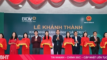 Khánh thành 2 công trình giáo dục trị giá 10,5 tỷ đồng do BIDV Hà Tĩnh tài trợ
