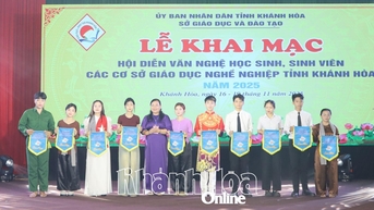 Hội diễn văn nghệ học sinh, sinh viên các cơ sở giáo dục nghề nghiệp tỉnh Khánh Hòa năm 2025