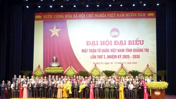 Khai mạc Đại hội đại biểu Mặt trận Tổ quốc Việt Nam tỉnh Quảng Trị lần thứ Nhất