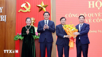 Điều động, chỉ định ông Lê Hồng Vinh giữ chức Phó Bí thư Tỉnh ủy Quảng Trị