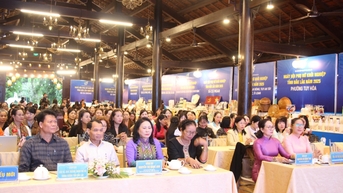 Diễn đàn “Phụ nữ khởi nghiệp với mô hình phát triển du lịch cộng đồng”