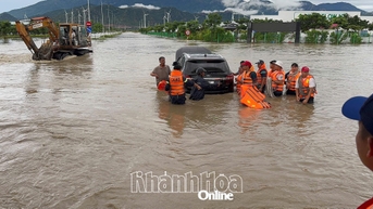 Các xã Xuân Hải, Thuận Bắc: Mưa lũ, nhiều nơi bị chia cắt, lực lượng chức năng ứng cứu khẩn cấp