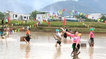 Sôi động Lễ hội mùa đông và Hội thi Ẩm thực bếp Mường 2025 tại Cầu Thia