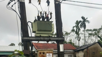 EVNCPC ផ្តាច់ចរន្តអគ្គិសនីយ៉ាងសកម្ម ដោយសារទឹកជំនន់