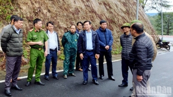 Lâm Đồng chỉ đạo ứng phó sạt lở, ngập úng trên địa bàn