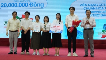 Bế mạc Ngày hội Khởi nghiệp tỉnh Cà Mau năm 2025: Trao giải cho các dự án khởi nghiệp xuất sắc