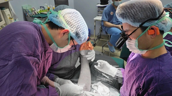 បានភ្ជាប់ដៃទីបីខាងលើរបស់អ្នកជំងឺឡើងវិញដោយជោគជ័យ