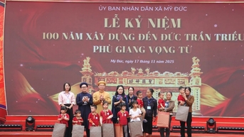 Một thế kỷ Đền Đức Trần triều - Dấu ấn lịch sử, tâm linh trên đất Mỹ Đức