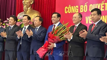 សមមិត្ត Vo Trong Hai កាន់តំណែងជាលេខារងគណៈកម្មាធិការបក្សខេត្ត Nghe An