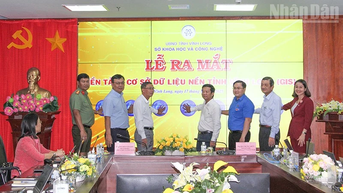 Vinh Long បើកដំណើរការវេទិកាមូលដ្ឋានទិន្នន័យ GIS