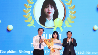 Bài viết về dự án sách hay nhận giải nhất cuộc thi Người thầy kính yêu