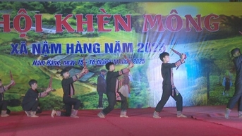 ឡៃចូវ៖ ឃុំណាំហាំងរៀបចំពិធីបុណ្យខ្លុយម៉ុងជាលើកដំបូង