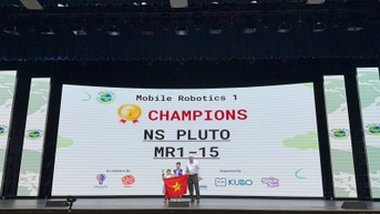 និស្សិតវៀតណាមពូកែនៅហ្គេមមនុស្សយន្តសកលឆ្នាំ 2025