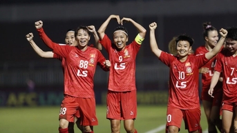 Vào tứ kết giải châu Á, CLB nữ TP.HCM được VFF thưởng 300 triệu đồng