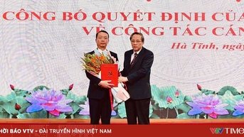 Đồng chí Phan Thiên Định giữ chức vụ Phó Bí thư Tỉnh ủy Hà Tĩnh