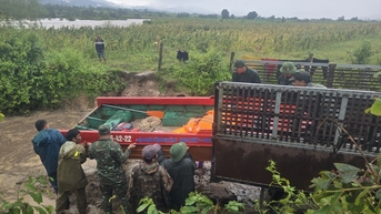 កងទ័ពបានឆ្លើយតបយ៉ាងសកម្មចំពោះទឹកជំនន់នៅតំបន់កណ្តាល។