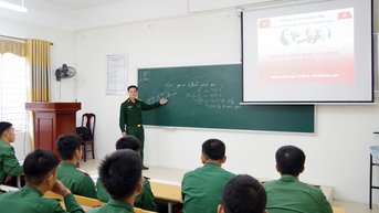 Thiếu tá Đỗ Duy Lâm: Người truyền lửa lý luận tại “lò luyện thép”