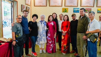 Đưa khảm trai - sơn mài Chuyên Mỹ trở thành sản phẩm tiêu biểu trên bản đồ thế giới