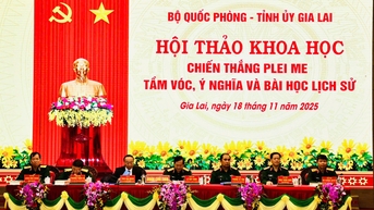 ពិធីបើកសិក្ខាសាលាវិទ្យាសាស្ត្រ “Plei Me Victory - Magnitude, Significance and Historical Lessons”