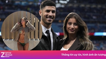 Bạn gái Asensio gây chú ý