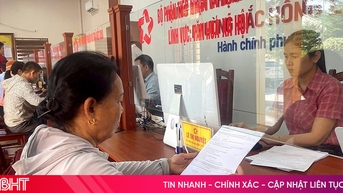 Hơn 45.000 người cao tuổi Hà Tĩnh hưởng trợ cấp hưu trí xã hội