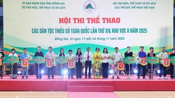 Gần 600 VĐV tranh tài tại Hội thi Thể thao các dân tộc thiểu số toàn quốc lần thứ XIV, khu vực II
