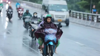 ភ្លៀងត្រជាក់នៅភាគខាងជើង ត្រជាក់ខ្លាំងនៅកន្លែងខ្លះនៅទីក្រុងហាណូយ ភ្លៀងធ្លាក់ខ្លាំងបន្តនៅតំបន់កណ្តាល