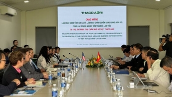 Gia Lai ណែនាំពីសក្តានុពលអភិវឌ្ឍន៍បសុសត្វដល់ក្រសួងកសិកម្មសហរដ្ឋអាមេរិក