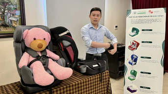 នាយកដ្ឋាននគរបាលចរាចរណ៍ពន្យល់ពីបទប្បញ្ញត្តិដែលតម្រូវឱ្យប្រើប្រាស់ឧបករណ៍សុវត្ថិភាពសម្រាប់កុមារនៅក្នុងរថយន្ត