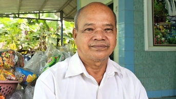 Một ấp đồng bào Khmer nổi tiếng khi có 200 nhà giáo