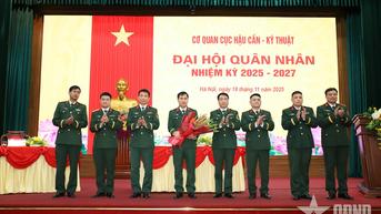 Cơ quan Cục Hậu cần - Kỹ thuật, Tổng cục Hậu cần - Kỹ thuật tổ chức Đại hội quân nhân nhiệm kỳ 2025 - 2027