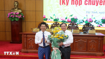 Ông Lê Văn Hẳn được bầu giữ chức Chủ tịch Ủy ban Nhân dân tỉnh Tây Ninh