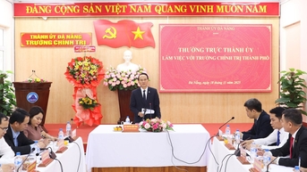 Thống nhất chủ trương xây dựng Trường Chính trị thành phố Đà Nẵng đạt chuẩn mức 2