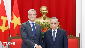Tổng Bí thư Tô Lâm tiếp Tập đoàn A.P. Moller Maersk của Đan Mạch