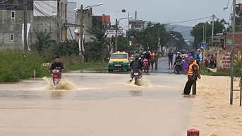 Lũ trên hệ thống sông Vu Gia - Thu Bồn có khả năng dâng lên lại
